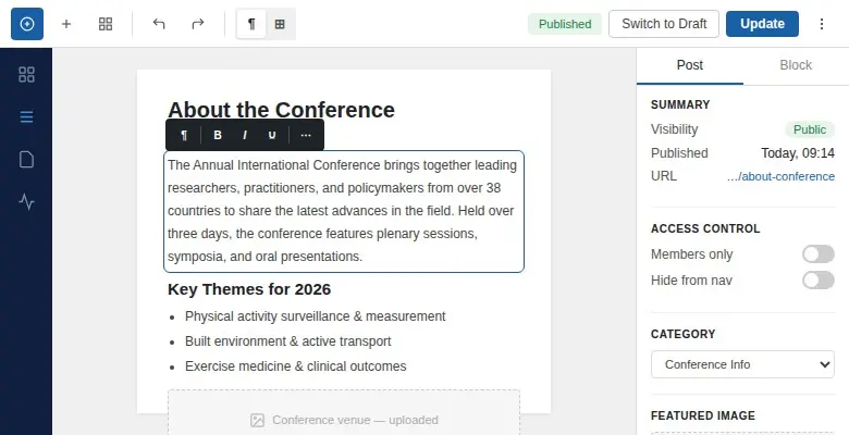 Ms 10 content management