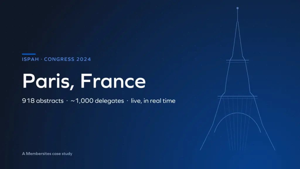 ISPAH Congress 2024 Paris cover v3